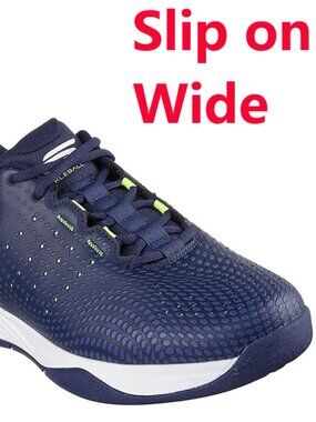 Brand New Skechers Mens Viper Court Reload Hands Free Slip-ins Sneaker - Slip on